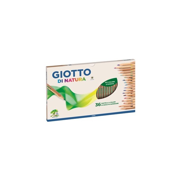 COLORI PASTELLO MATITA GIOTTO NATURA DA 36