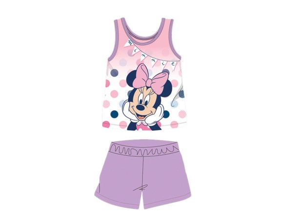 COMPLETO COMPLETINO PIGIAMA MINNIE DISNEY 0147