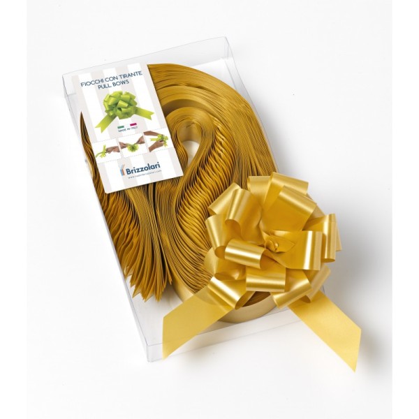 FIOCCHI CON TIRANTE COCCARDA ORO 2100