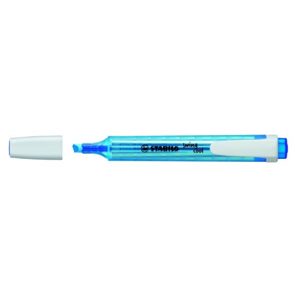 EVIDENZIATORE STABILO SWING COOL COLORE AZZURRO