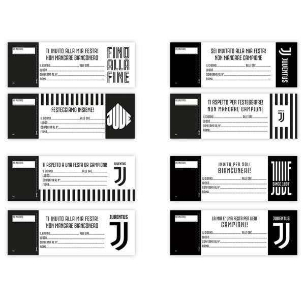 INVITI JUVENTUS 20PZ IJU0