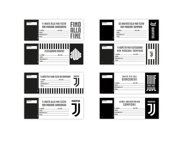 INVITI JUVENTUS 20PZ IJU0