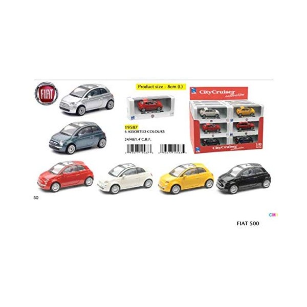 MODELLINO AUTO 1:43 FIAT 500 19587