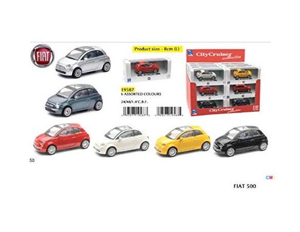MODELLINO AUTO 1:43 FIAT 500 19587