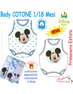 BODY NEONATO topolino WD101276 2
