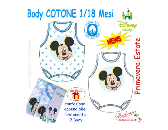 BODY NEONATO topolino WD101276