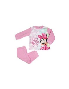 PIGIAMA IN PILE MINNIE BABY 0337