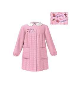 GREMBIULE SIGGI ® ASILO FEMMINUCCIA BAMBINA ROSA 3053