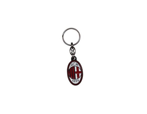 Milan | PORTACHIAVI IN METALLO SMALTATO LOGO UFFICIALE MILAN