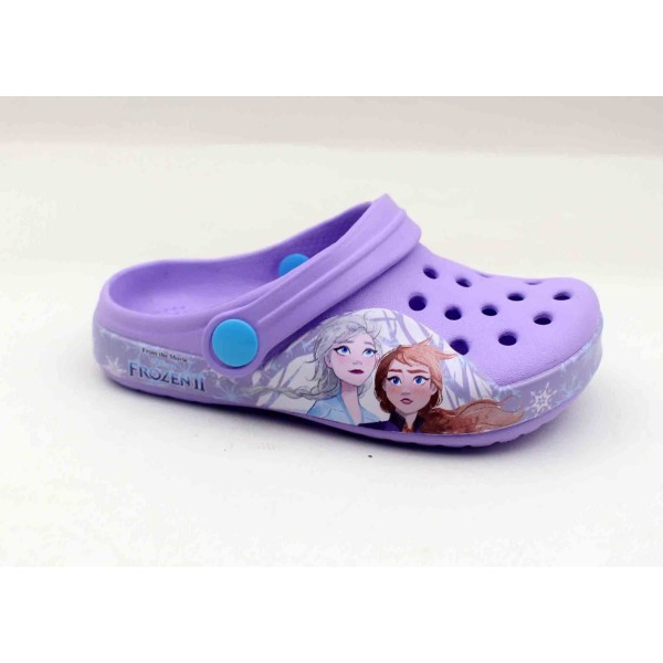 SANDALO MODELLO CROCS FROZEN 2 VIOLA FPP9244