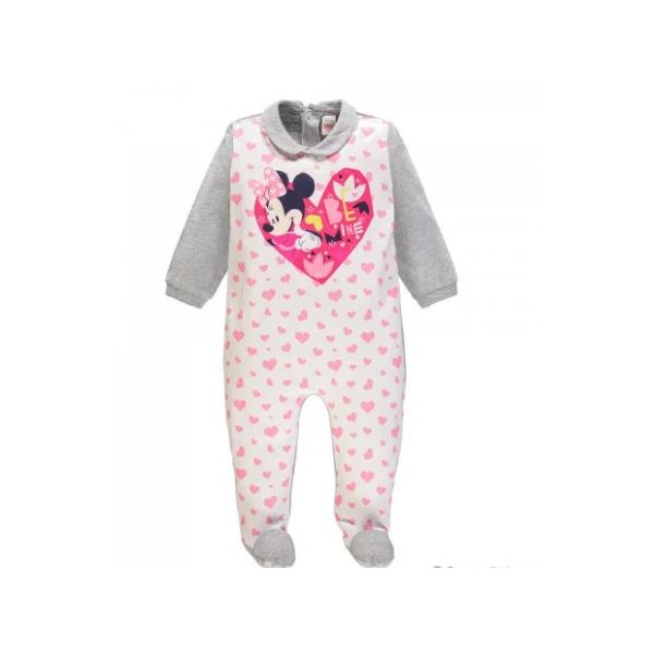 Tutina Disney in jersey Minnie Grigio Disney 3018