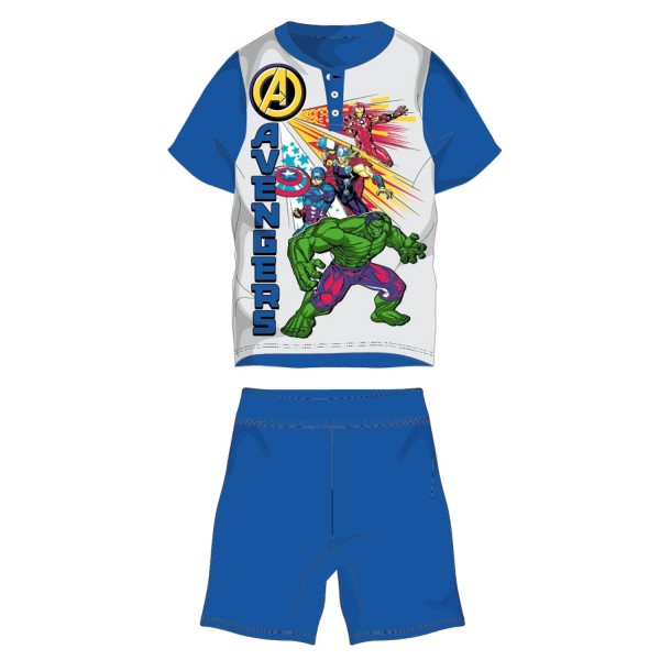 PIGIAMA IN COTONE CORTO AVENGERS MASCHIETTO...