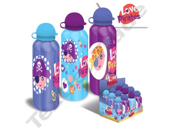 BORRACCIA IN ALLUMINIO PIRATI 500 ML
