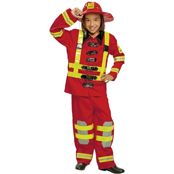 COSTUME ABITO POMPIERE VIGILI DEL FUOCO 200912