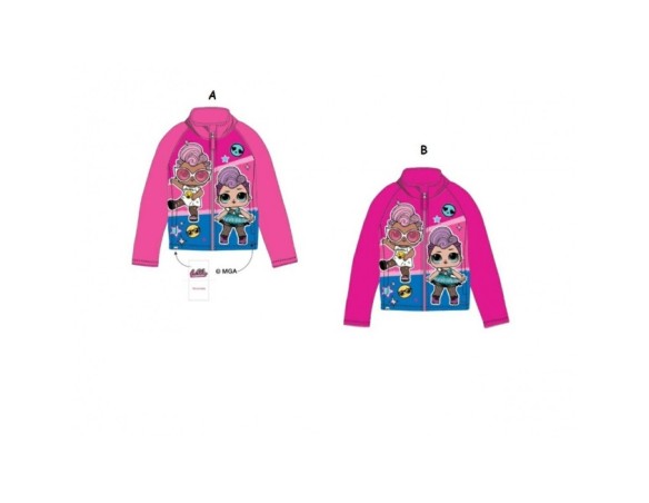 FELPA CON ZIP LOL SURPRISE 3 - 8 ANNI