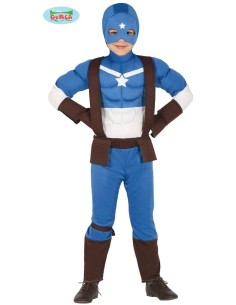 COSTUME VESTITO CAPITAN AMERICA 88407