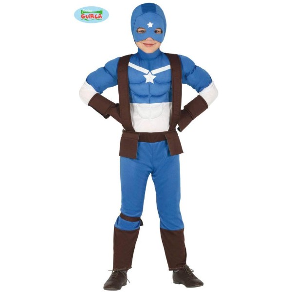 COSTUME VESTITO CAPITAN AMERICA 88407