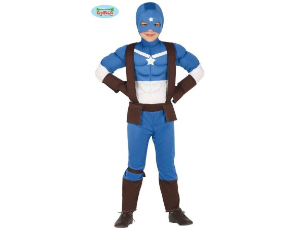 COSTUME VESTITO CAPITAN AMERICA 88407