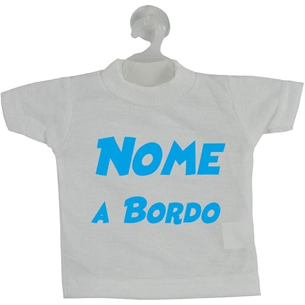 MINI T-SHIRT A BORDO TSHIRT A BORSO