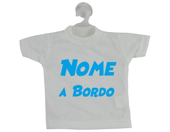 MINI T-SHIRT A BORDO TSHIRT A BORSO