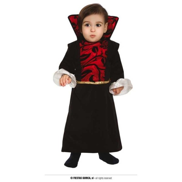 COSTUME VAMPIRO 18/24 MESI VESTITO COMPLETO PER...