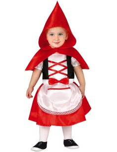 COSTUME VESTITO CAPPUCCETTO ROSSO BABY