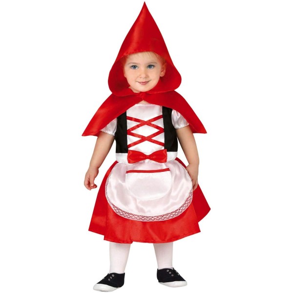 COSTUME VESTITO CAPPUCCETTO ROSSO BABY