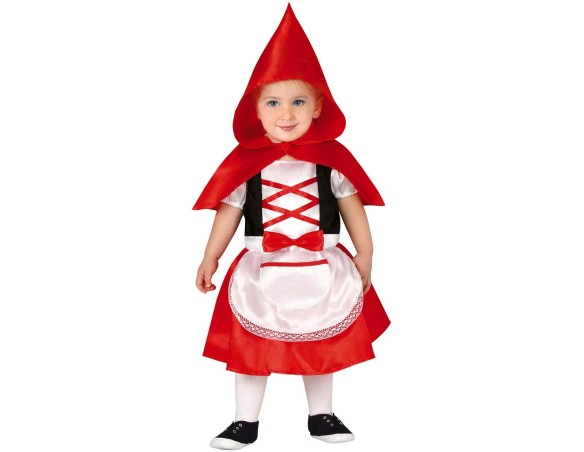 COSTUME VESTITO CAPPUCCETTO ROSSO BABY