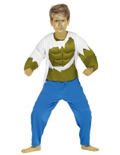 COSTUME VESTITO FORZUTO VERDE HULK