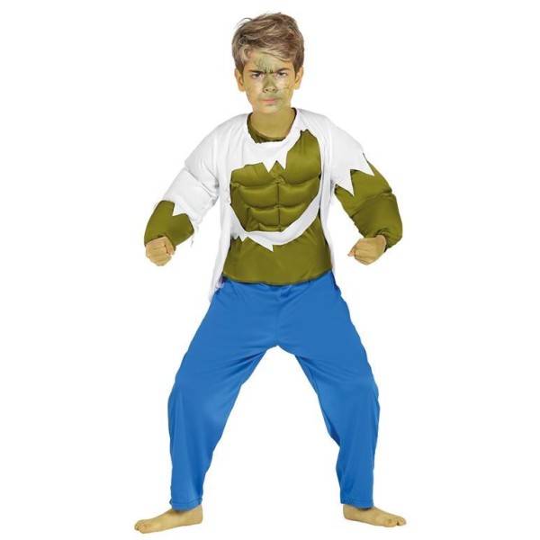 COSTUME VESTITO FORZUTO VERDE HULK