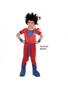 COSTUME VESTITO NINJA ROSSO  goku dragonball DRAGON BALL