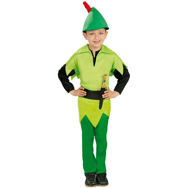 COSTUME, VESTITO, TRAVESTIMENTO ARCIERE PETER...