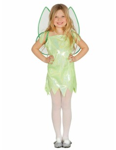 COSTUME, VESTITO, TRAVESTIMENTO FATA GLITTER TRILLI...