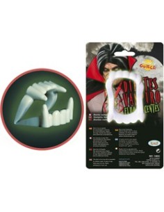 DENTIERA DENTI VAMPIRO DRACULA halloween carnevale