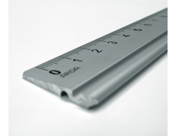 RIGHELLO IN METALLO TOPQ 15 CM