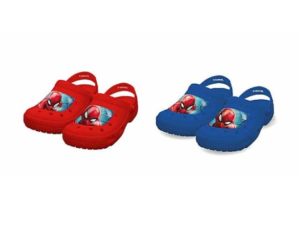 CIABATTA MODELLO CROCS SPIDERMAN