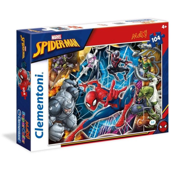 Spiderman | PUZZLE ULTIMATE SPIDERMAN 104 PZ 4+