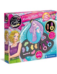 Clementoni- Crazy Chic-Lovely Sirena, Trousse, Cofanetto...