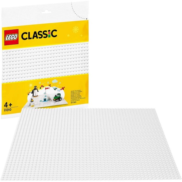 LEGO CLASSIC BASE BIANCA 11010