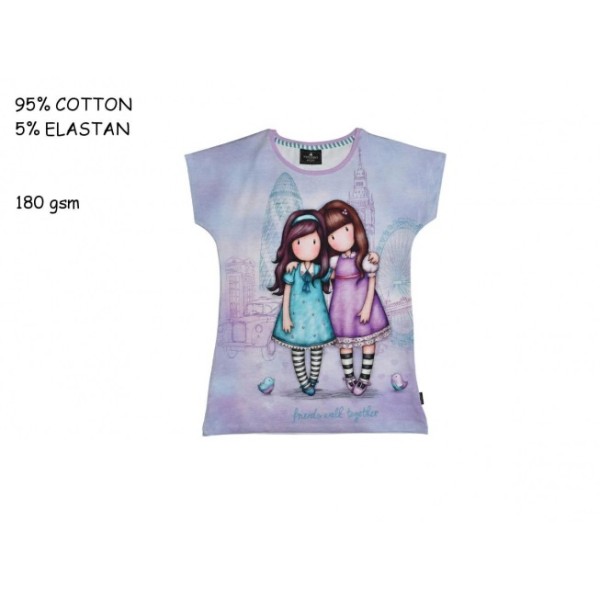 T SHIRT SANTORO GORJUSS  8 ANNI UNICA TAGLIA