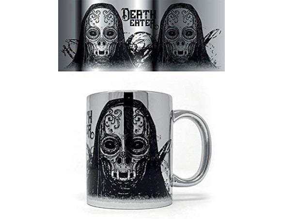 TAZZA MUG Harry Potter FMG25016 - Tazza metallica da 315 ml, motivo: Death Eater arti oscure