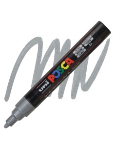 PENNARELLO UNI POSCA UNIPOSCA MM.2,5 METAL ARGENTO...