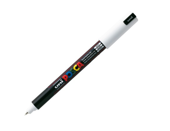 UNIPOSCA BIANCO PUNTA EXTRA FINE 0.7MM UNI POSCA