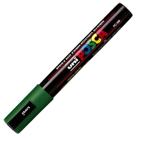 PENNARELLO UNI POSCA UNIPOSCA MM.2,5 PC5M VERDE...