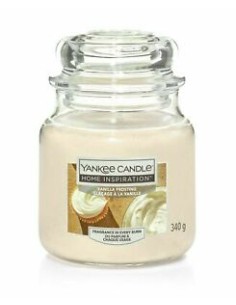 Yankee Candle Vanilla Frostring - Candela giara media...