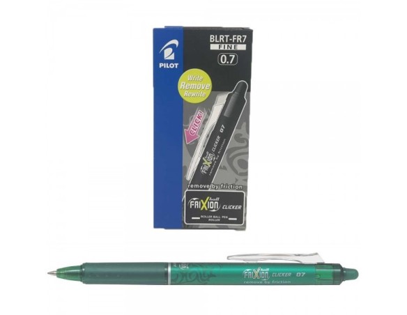 PENNA FRIXION PILOT A SCATTO VERDE CANCELLABILE RICARICABILE