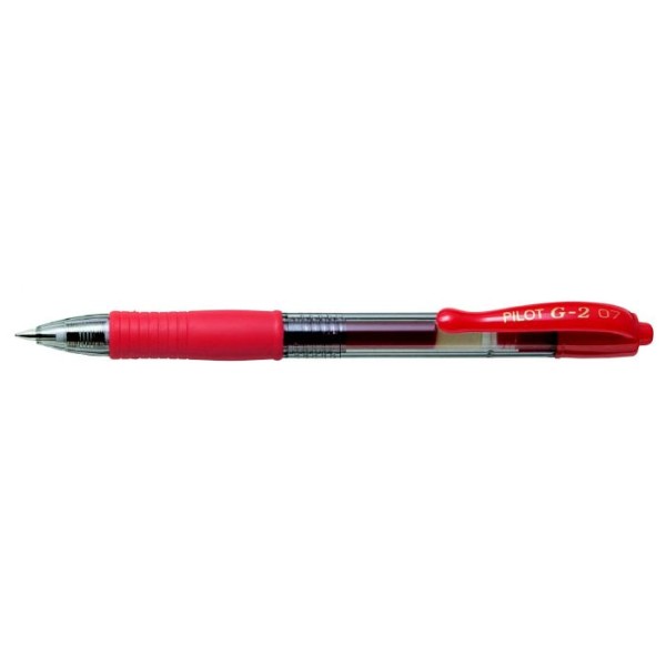 PENNA G2 MM.0,7 PILOT SCATTO ROSSA (COLORE ROSSO)