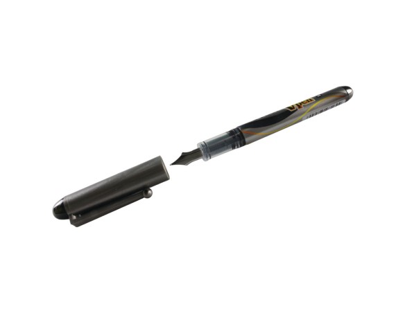 Penna stilografica nero v-pen silver pilot 7570