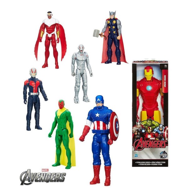 PERSONAGGi MARVEL ASSORTITI 30 CM IRON MAN THOR...