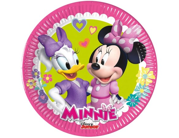 PIATTI MINNIE 8 PZ 20 CM